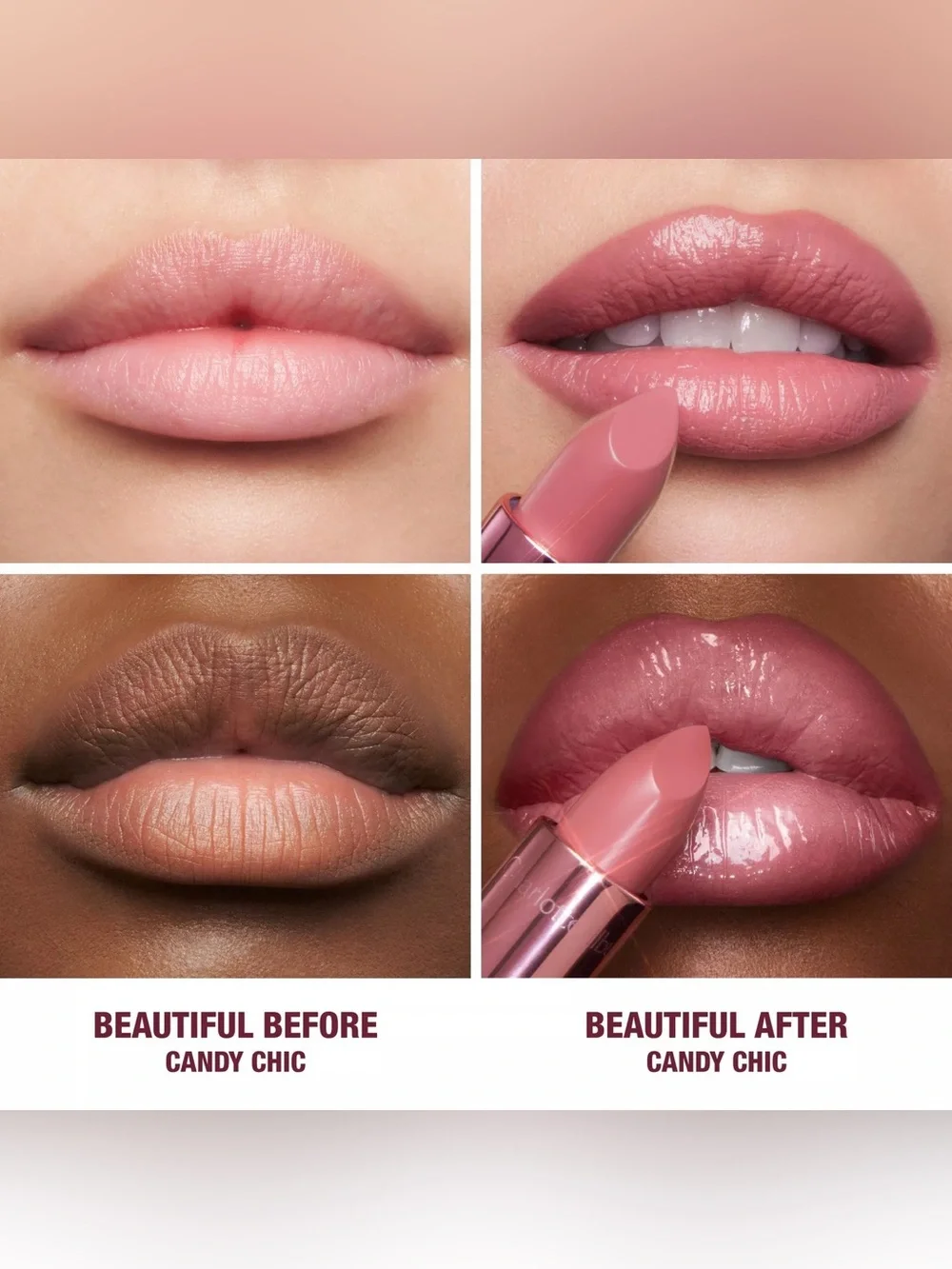 Charlotte Tilbury K.I.S.S.I.N.G Satin Shine Lipstick - Candy Chic